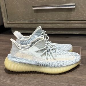 Yeezy Boost 350 V2 Ice Blue Cream Sole Sneakers